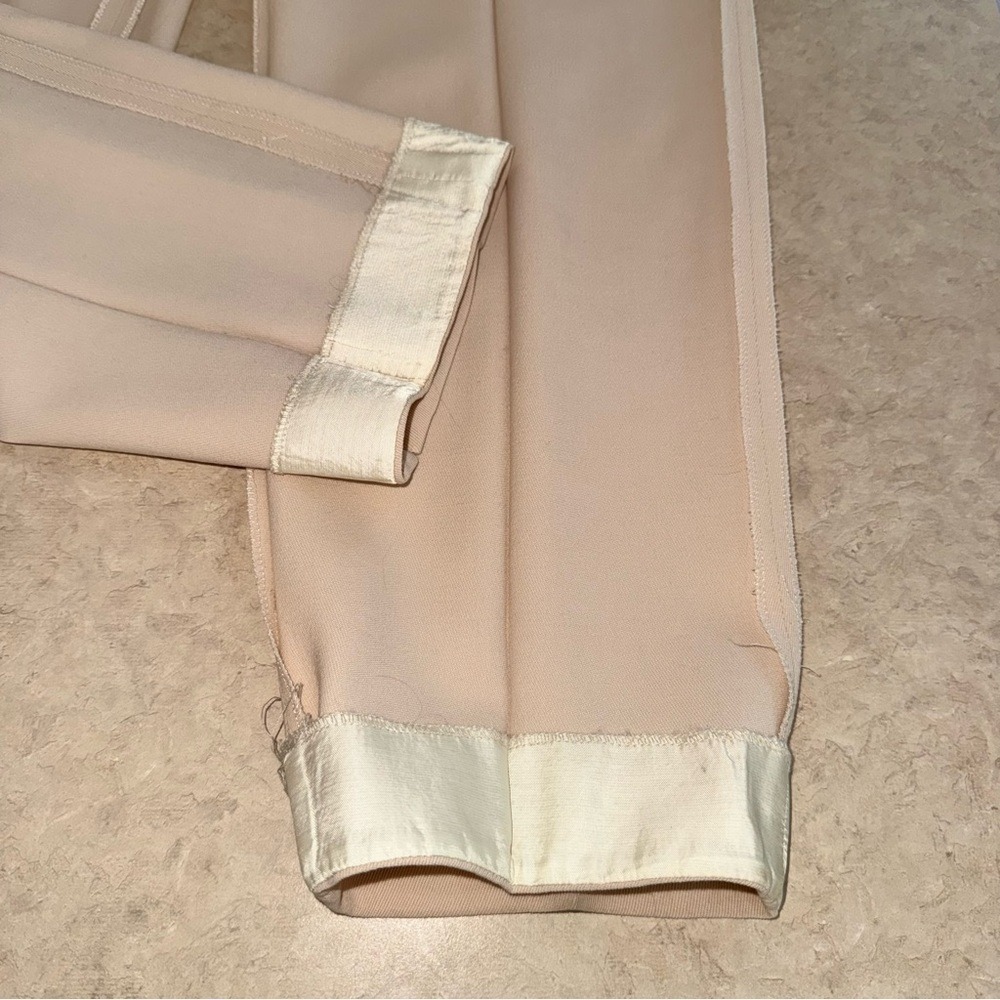 Hermes Vintage Women's Cream Dress Pants Wool Quiet Luxury Old Money - Picture 6 of 16
